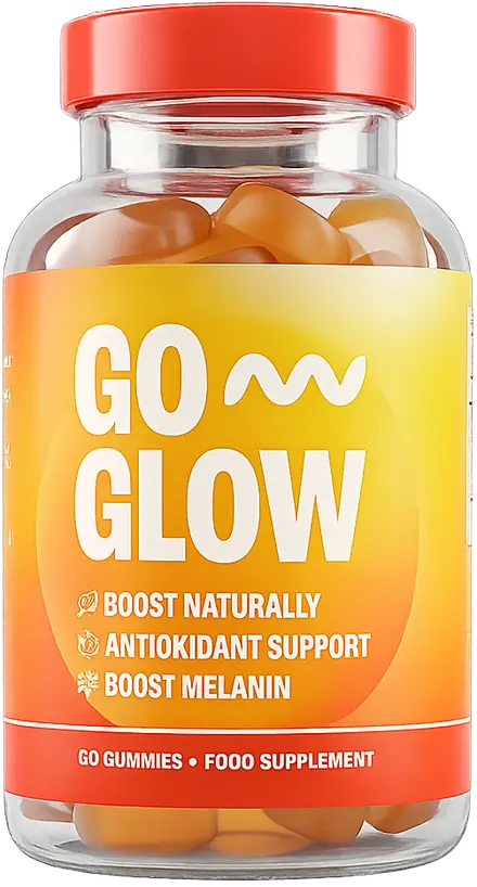 GoGlow Skin Gummies – flacon de gummies aux fruits